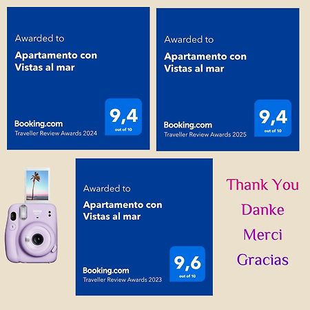 Apartamento Con Vistas Al Mar 콘일데라프론테라 외부 사진